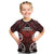 Personalised Aotearoa Mana Motuhake Kid T Shirt Poutama With Maori Pattern - Polynesian Pride