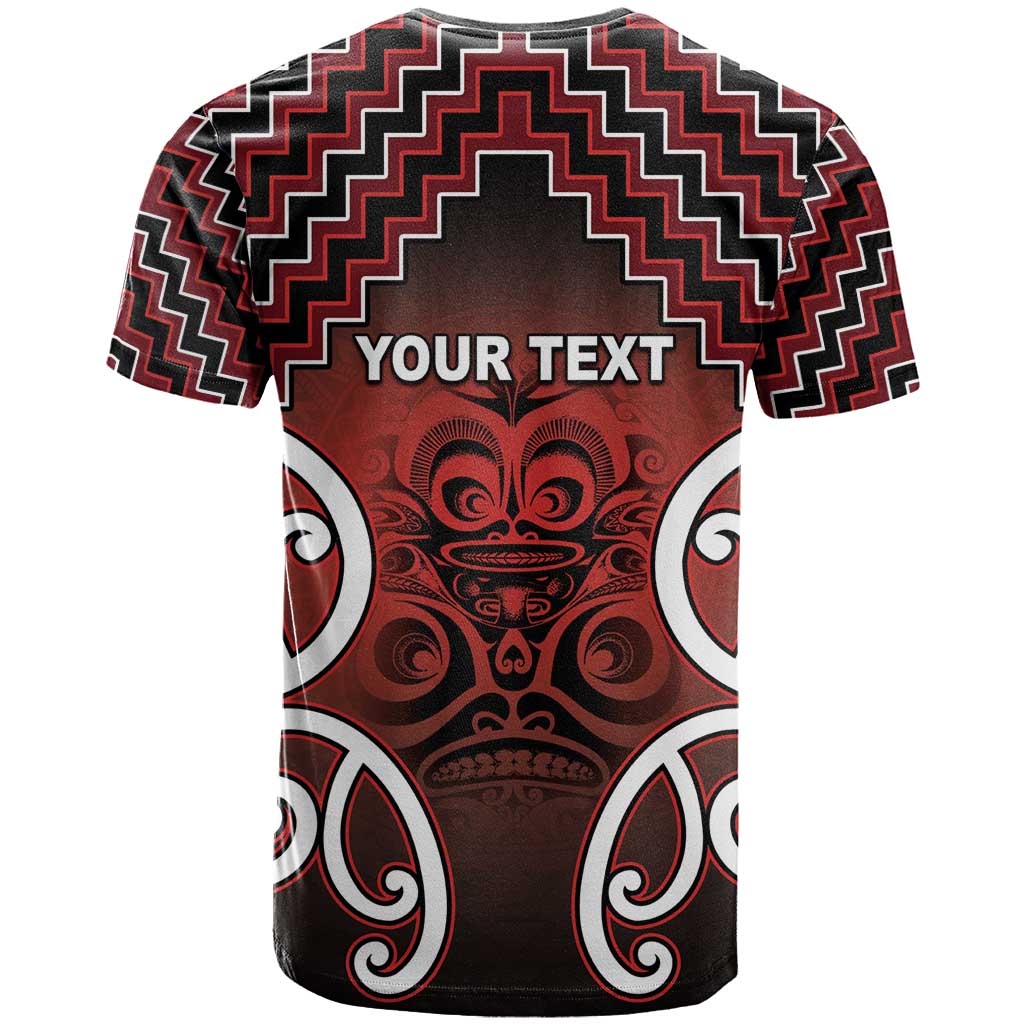 Personalised Aotearoa Mana Motuhake T Shirt Poutama With Maori Pattern LT05 - Polynesian Pride