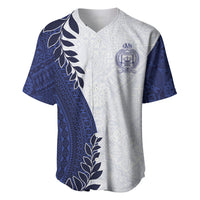 Custom Fiji Queen Victoria School Baseball Jersey 120 Years Anniversary LT05 White - Polynesian Pride