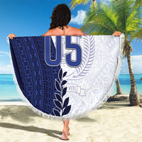 Custom Fiji Queen Victoria School Beach Blanket 120 Years Anniversary