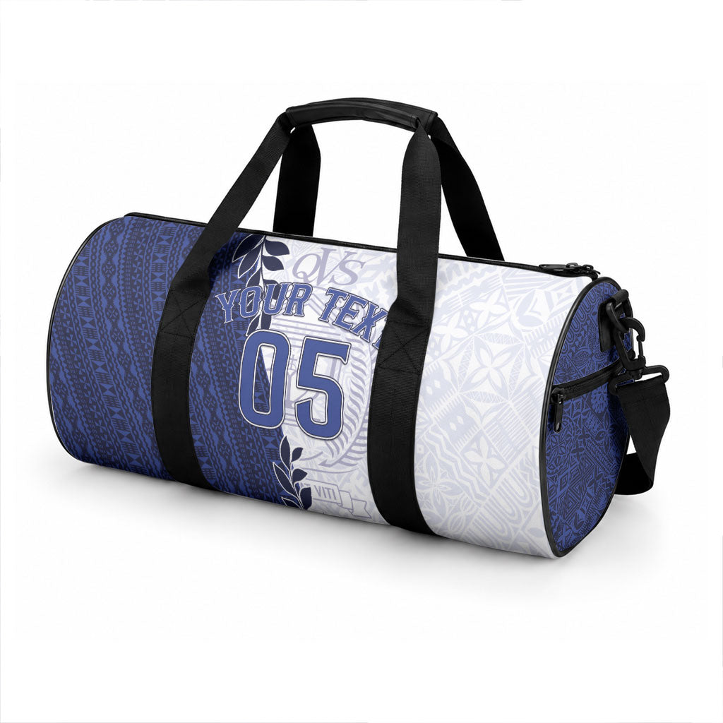 Custom Fiji Queen Victoria School Duffle Bag 120 Years Anniversary LT05 - Polynesian Pride