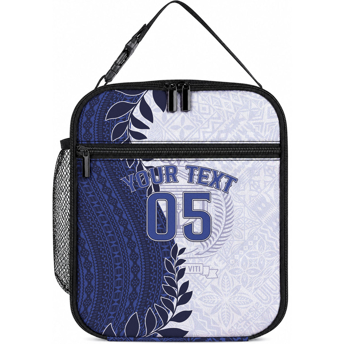 Custom Fiji Queen Victoria School Lunch Bag 120 Years Anniversary LT05 10.2 × 8.3 × 4.3 inch White - Polynesian Pride
