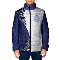 Custom Fiji Queen Victoria School Padded Jacket 120 Years Anniversary