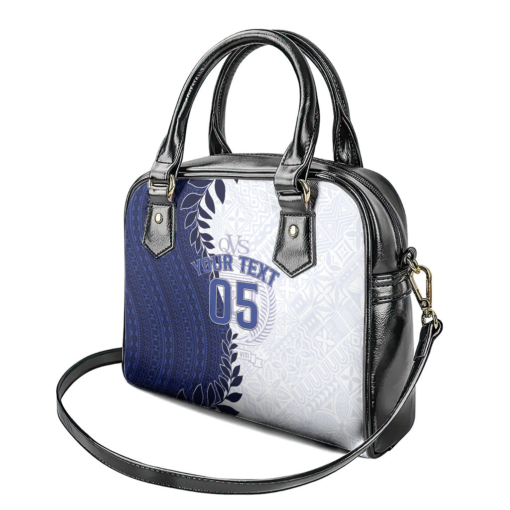 Custom Fiji Queen Victoria School Shoulder Handbag 120 Years Anniversary LT05 - Polynesian Pride