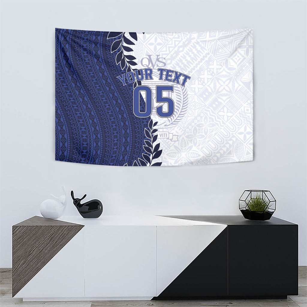 Custom Fiji Queen Victoria School Tapestry 120 Years Anniversary LT05 - Polynesian Pride