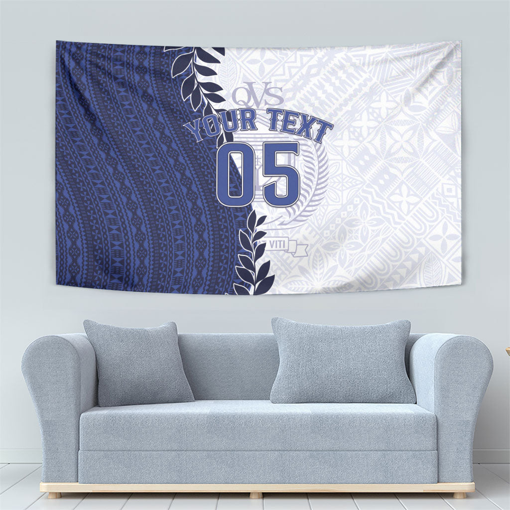 Custom Fiji Queen Victoria School Tapestry 120 Years Anniversary LT05 - Polynesian Pride