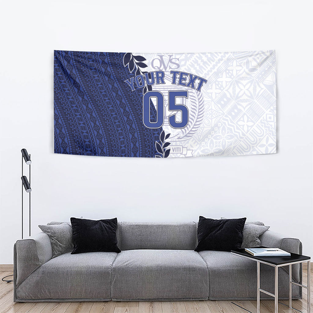 Custom Fiji Queen Victoria School Tapestry 120 Years Anniversary LT05 - Polynesian Pride
