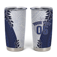 Custom Fiji Queen Victoria School Tumbler Cup 120 Years Anniversary LT05 White - Polynesian Pride