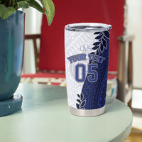 Custom Fiji Queen Victoria School Tumbler Cup 120 Years Anniversary LT05 - Polynesian Pride