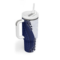 Custom Fiji Queen Victoria School Tumbler With Handle 120 Years Anniversary LT05 - Polynesian Pride
