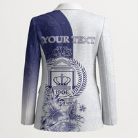Personalised Fiji Queen Victoria School 1906 Blazer Floreat Viti LT05 - Polynesian Pride