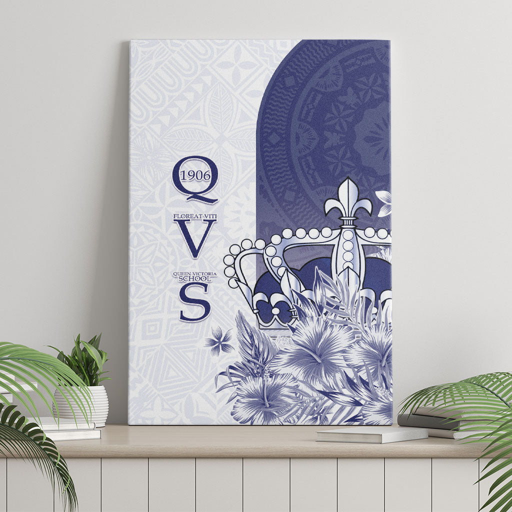 Fiji Queen Victoria School 1906 Canvas Wall Art Floreat Viti LT05 - Polynesian Pride