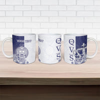 Personalised Fiji Queen Victoria School 1906 Ceramic Mug Floreat Viti LT05 - Polynesian Pride