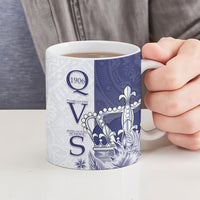Personalised Fiji Queen Victoria School 1906 Ceramic Mug Floreat Viti LT05 - Polynesian Pride