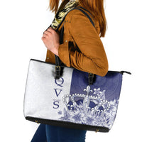 Fiji Queen Victoria School 1906 Leather Tote Bag Floreat Viti