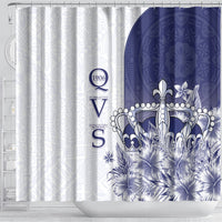 Fiji Queen Victoria School 1906 Shower Curtain Floreat Viti LT05 - Polynesian Pride