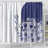 Fiji Queen Victoria School 1906 Shower Curtain Floreat Viti LT05 - Polynesian Pride
