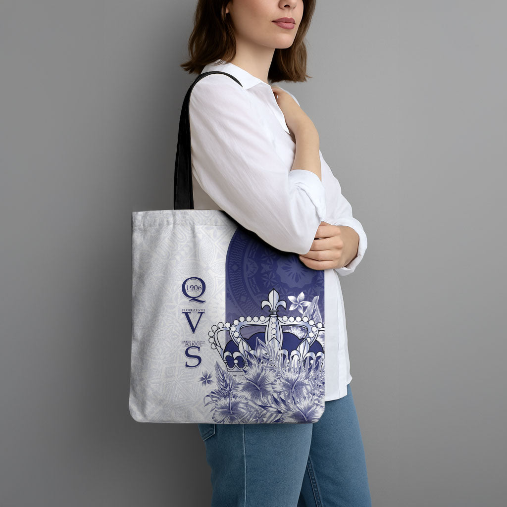 Fiji Queen Victoria School 1906 Tote Bag Floreat Viti LT05 - Polynesian Pride