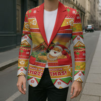 Hawaii Volcano Christmas Blazer Have An Explosive Christmas LT05 - Polynesian Pride