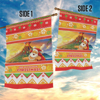 Hawaii Volcano Christmas Garden Flag Have An Explosive Christmas LT05 - Polynesian Pride