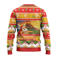 Hawaii Volcano Christmas Ugly Christmas Sweater Have An Explosive Christmas LT05 - Polynesian Pride