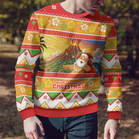 Hawaii Volcano Christmas Ugly Christmas Sweater Have An Explosive Christmas LT05 - Polynesian Pride