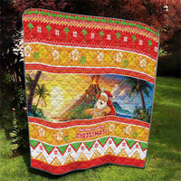 Hawaii Volcano Christmas Quilt Have An Explosive Christmas LT05 - Polynesian Pride
