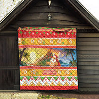 Hawaii Volcano Christmas Quilt Have An Explosive Christmas LT05 - Polynesian Pride