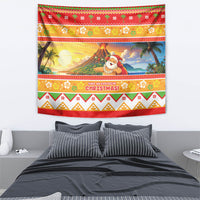 Hawaii Volcano Christmas Tapestry Have An Explosive Christmas LT05 - Polynesian Pride