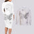 Lung Cancer Awareness Couples Matching Long Sleeve Bodycon Dress and Long Sleeve Button Shirt Never Give Up Polynesian Style LT05 - Polynesian Pride