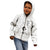 Lung Cancer Awareness Kid Hoodie Never Give Up Polynesian Style LT05 - Polynesian Pride