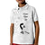 Lung Cancer Awareness Kid Polo Shirt Never Give Up Polynesian Style LT05 Kid White - Polynesian Pride