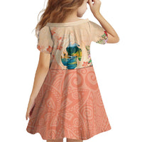Hawaii Kauai Na Pali Coast Landscape Family Matching Mermaid Dress and Hawaiian Shirt LT05 - Polynesian Pride
