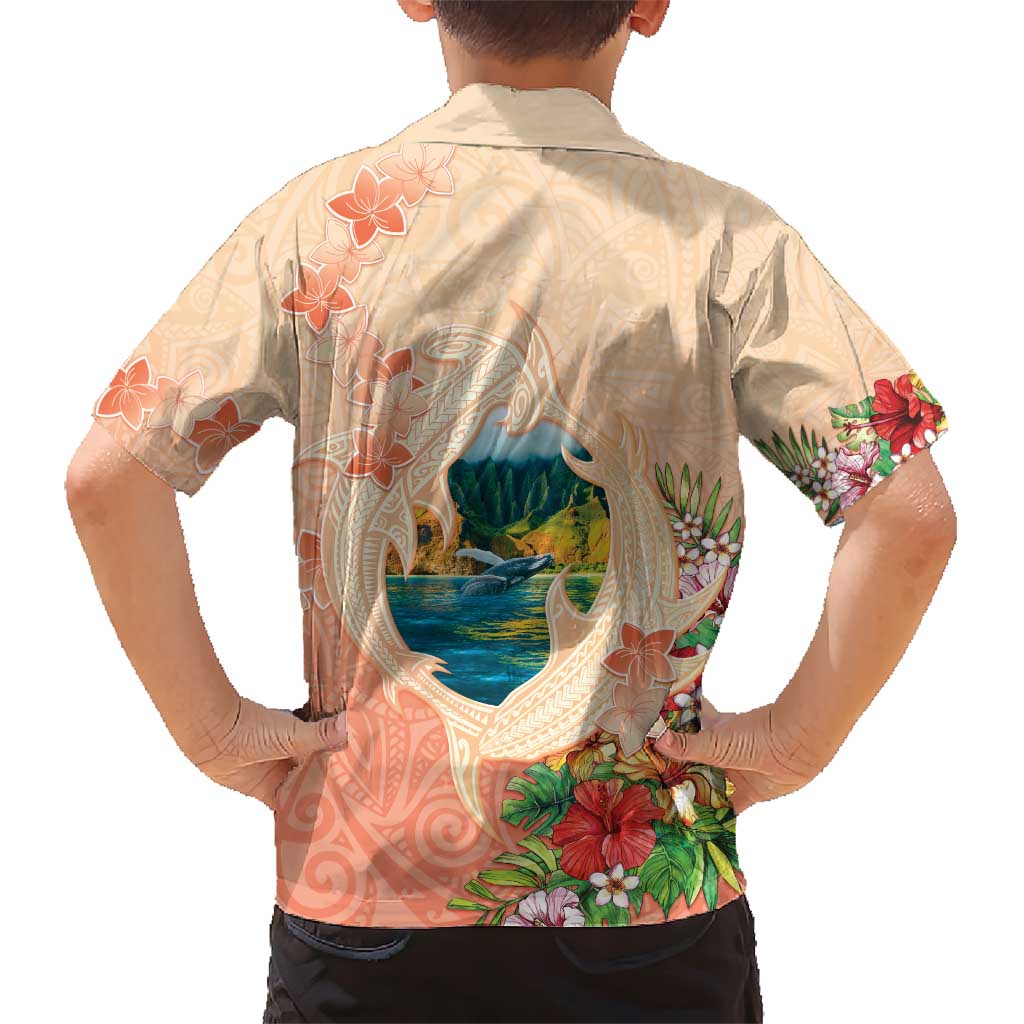 Hawaii Kauai Na Pali Coast Landscape Family Matching Short Sleeve Bodycon Dress and Hawaiian Shirt LT05 - Polynesian Pride
