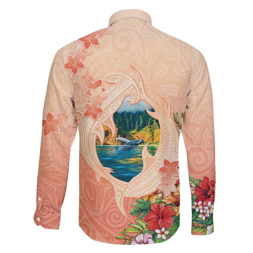 Hawaii Kauai Na Pali Coast Landscape Family Matching Short Sleeve Bodycon Dress and Hawaiian Shirt LT05 - Polynesian Pride