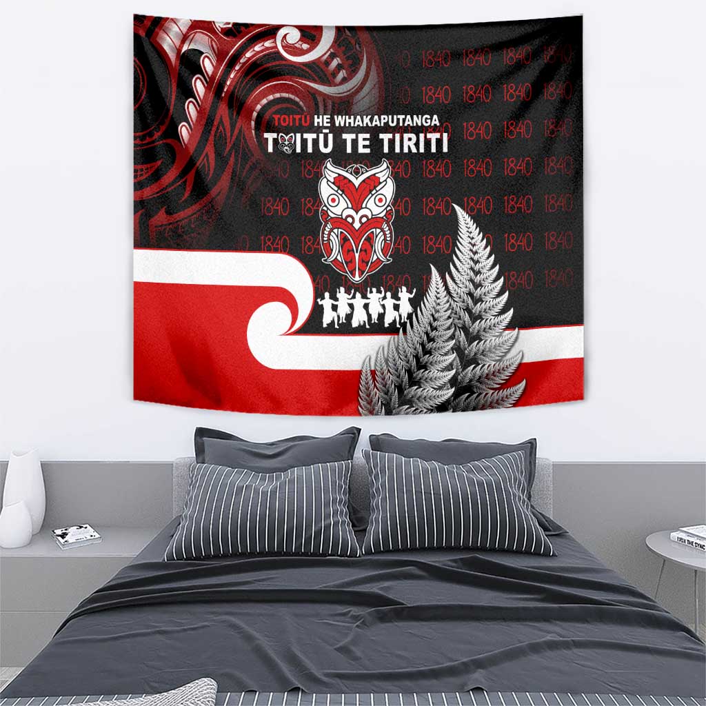 Aotearoa Toitu He Whakaputanga Tapestry Toitu Te Tiriti O Waitangi