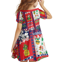 Wallis And Futuna Christmas Family Matching Off The Shoulder Long Sleeve Dress and Hawaiian Shirt Festive Beach Vibes LT05 - Polynesian Pride