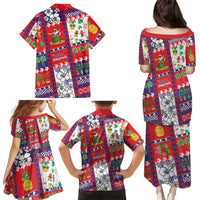 Wallis And Futuna Christmas Family Matching Puletasi and Hawaiian Shirt Festive Beach Vibes LT05 - Polynesian Pride