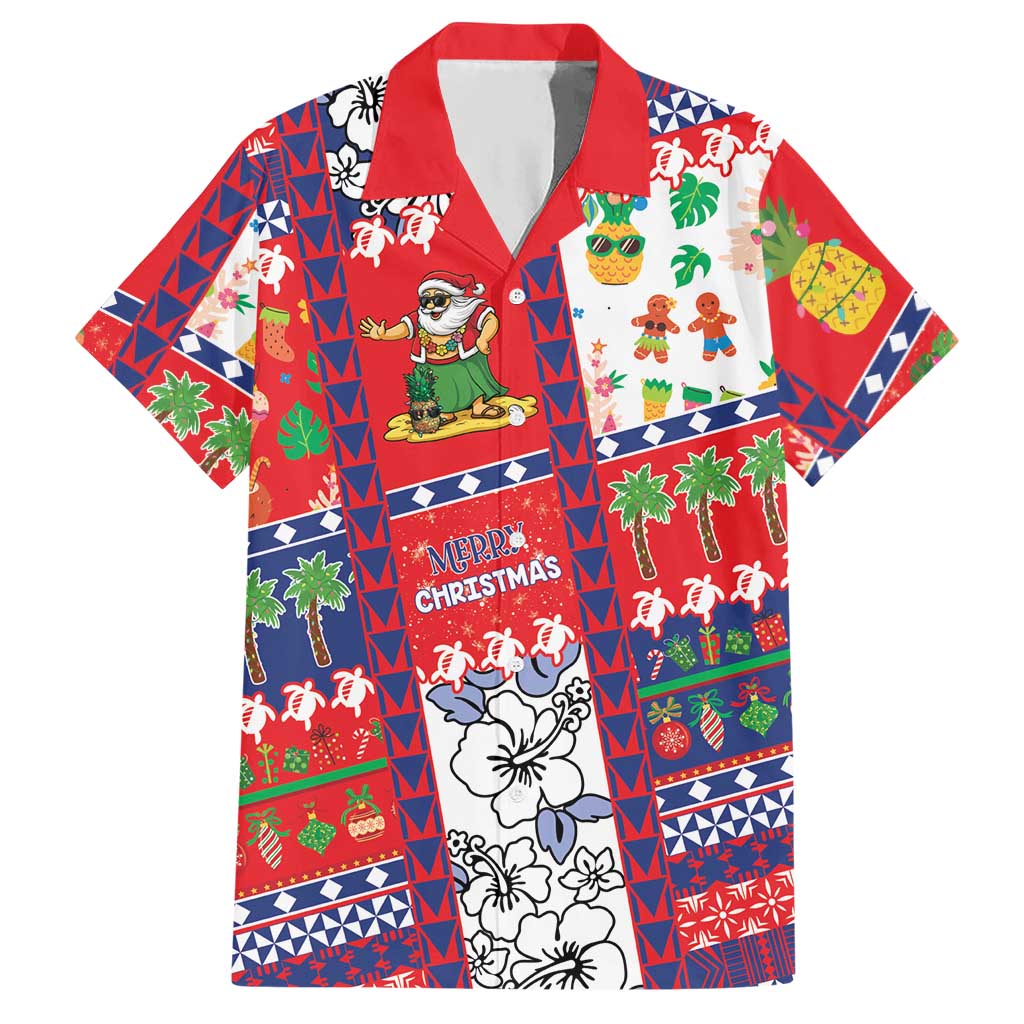 Wallis And Futuna Christmas Hawaiian Shirt Festive Beach Vibes - Polynesian Pride