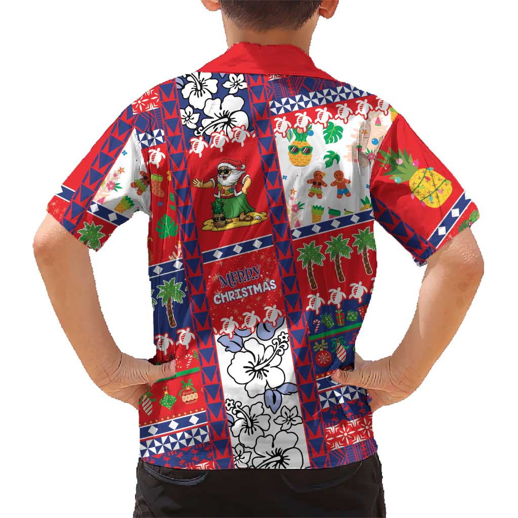 Wallis And Futuna Christmas Hawaiian Shirt Festive Beach Vibes - Polynesian Pride