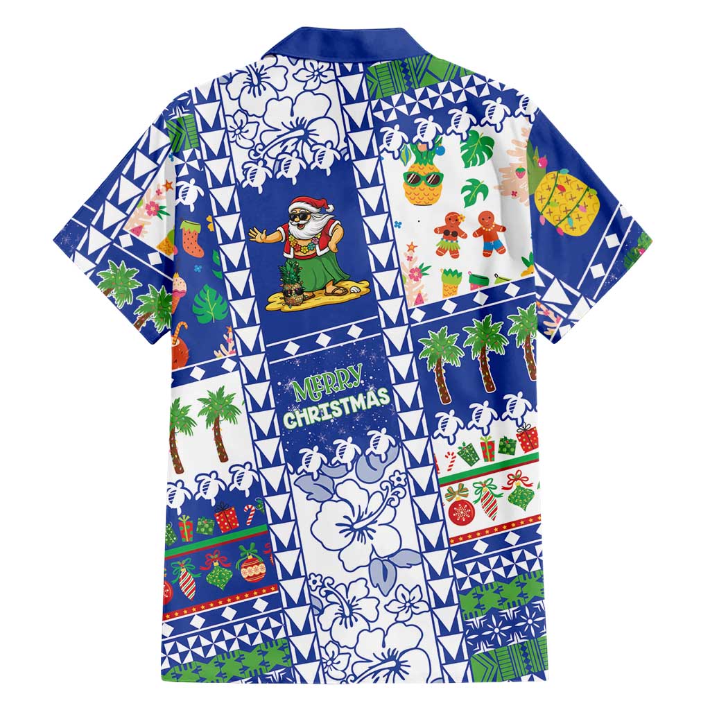 Northern Mariana Islands Christmas Hawaiian Shirt Festive Beach Vibes - Polynesian Pride