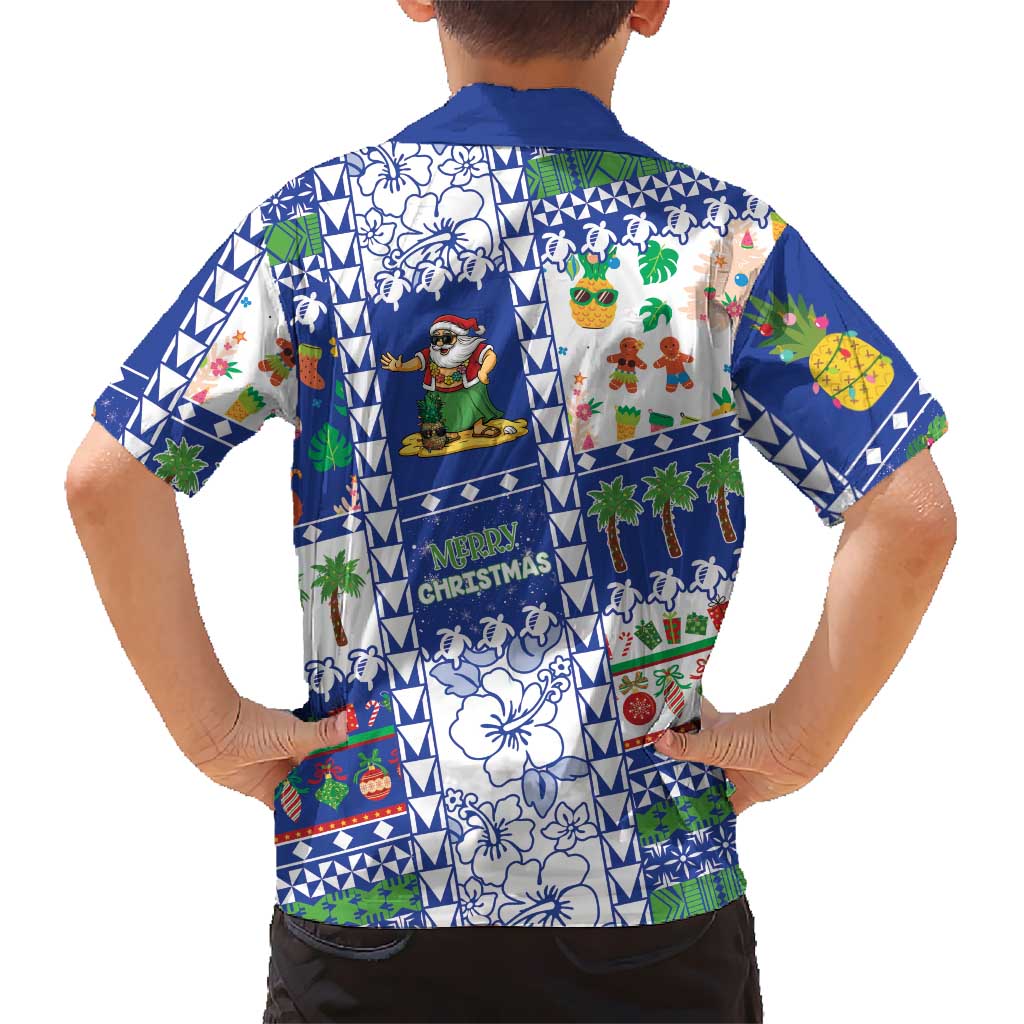 Northern Mariana Islands Christmas Hawaiian Shirt Festive Beach Vibes - Polynesian Pride