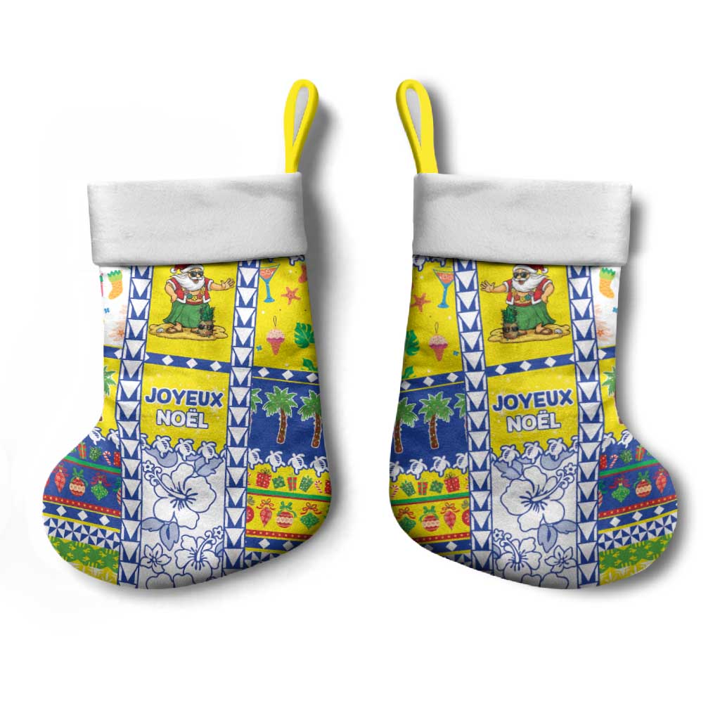 New Caledonia Christmas Stocking Festive Beach Vibes - Polynesian Pride