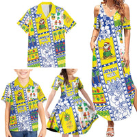 New Caledonia Christmas Family Matching Summer Maxi Dress and Hawaiian Shirt Festive Beach Vibes LT05 - Polynesian Pride
