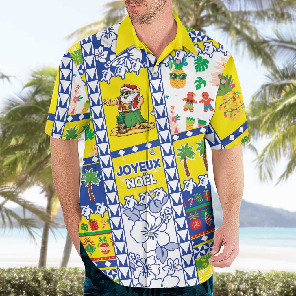 New Caledonia Christmas Hawaiian Shirt Festive Beach Vibes - Polynesian Pride