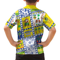 New Caledonia Christmas Kid Hawaiian Shirt Festive Beach Vibes - Polynesian Pride