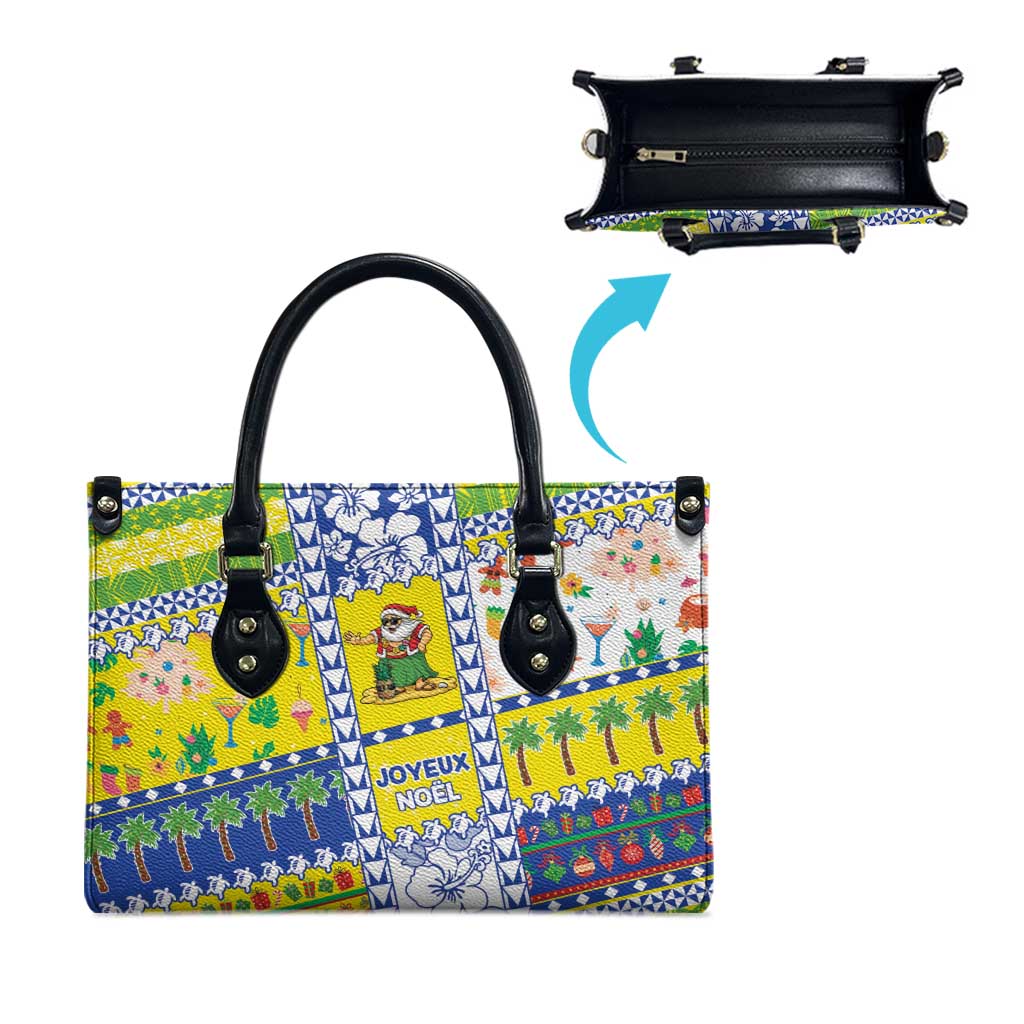 New Caledonia Christmas Leather Bag Festive Beach Vibes - Polynesian Pride