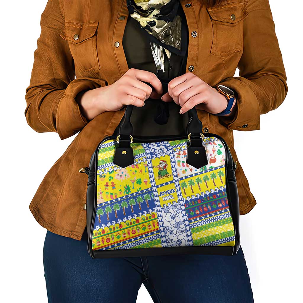 New Caledonia Christmas Shoulder Handbag Festive Beach Vibes - Polynesian Pride