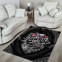 Hawaii November 28th Area Rug Kanaka Maoli Tribal Pattern - Polynesian Pride