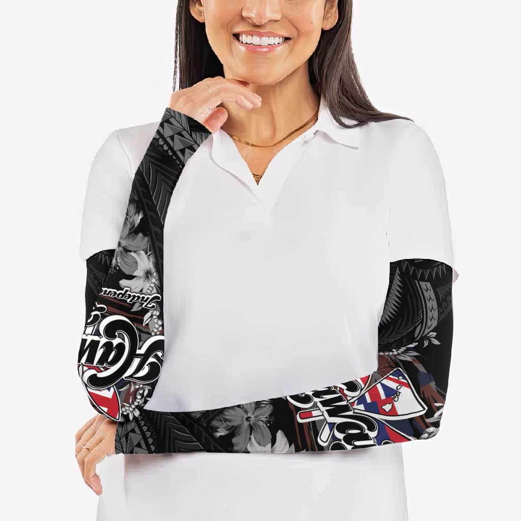 Hawaii November 28th Arm Sleeves Kanaka Maoli Tribal Pattern - Polynesian Pride